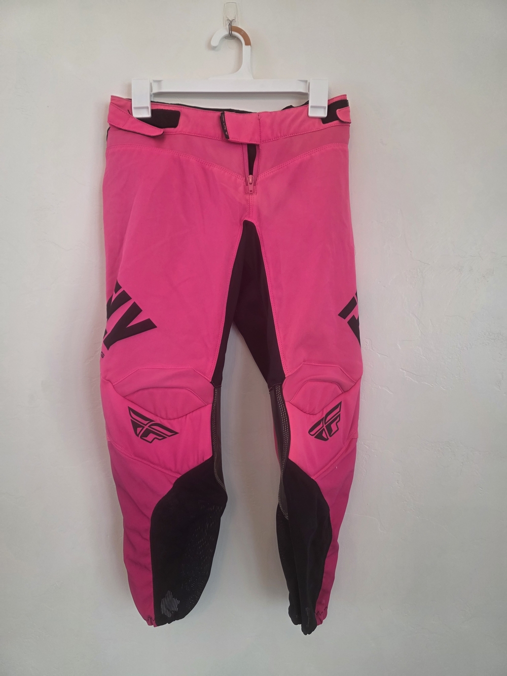 Kids Pink Motocross Pants Size 26 inches